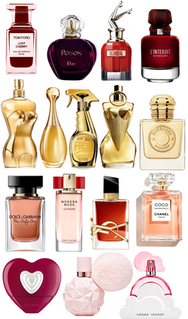 My favourite "sexy" perfumes