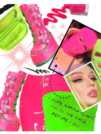 BHADDIE ~~green&pink challenge~~💚💖