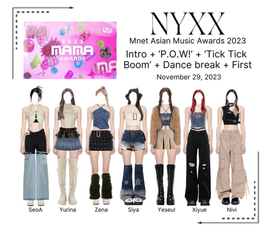 NYXX (닉스) MAMA 2023 Stage Performance
