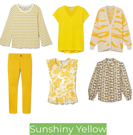 Sunshiny Yellow