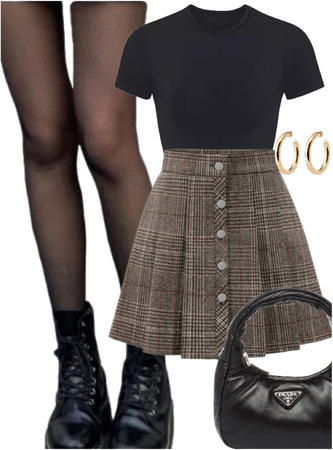 shirt and skirt