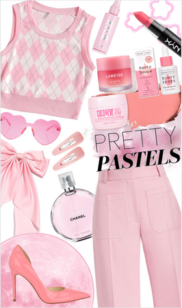 pink pastel palette