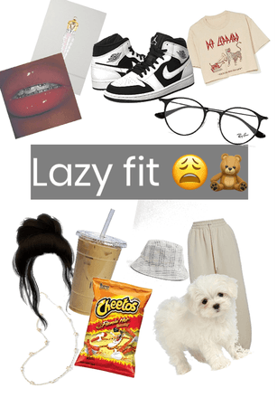 lazy fit 🪵🧺🗞