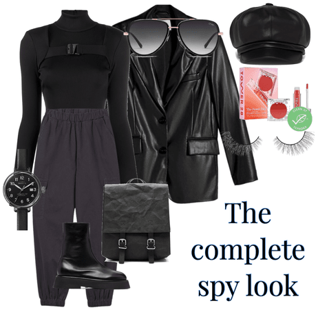 The complete spy look