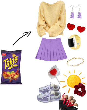 takis based outfit :)