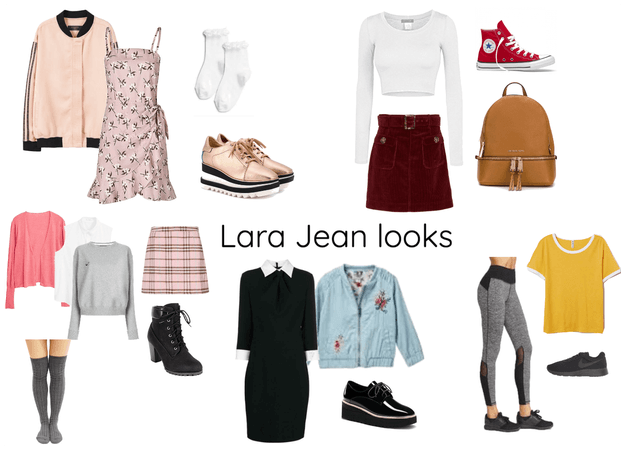 lara jean outfits netflix
