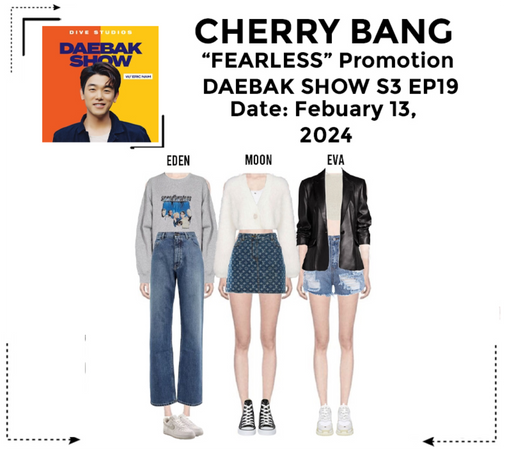 CHERRYBANG “FEARLESS” Promotion DAEBAK SHOW
