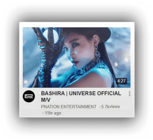 BASHIRA | UNIVERSE OFFICIAL M/V