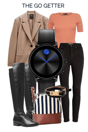 MOVADO CONNECT | OUTFIT 1 | THE GO GETTER