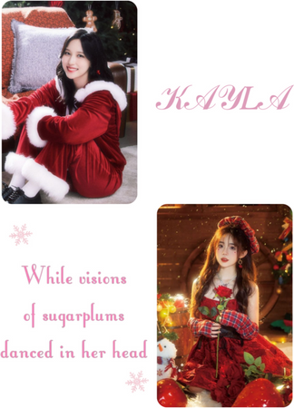 GIRLZNEXTDOOR(옆집소녀) - 'KAYLA' PINK CHRISTMAS CONCEPT PHOTOS #1