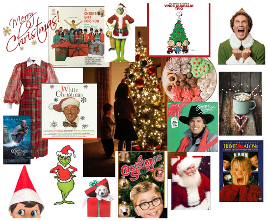 Classic Christmas Collage