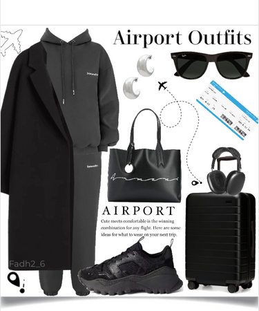 airport cozy chic