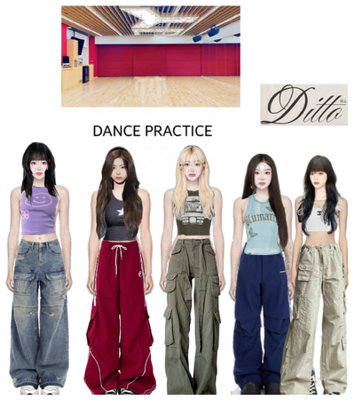 dance practice ditto by kiss