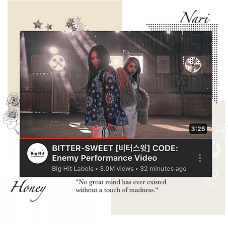 BITTER-SWEET [비터스윗] CODE: Enemy Performance Video 2020.04.01