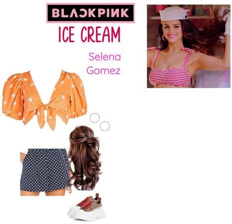 Selena Gomez BLACKPINK Ice Cream MV