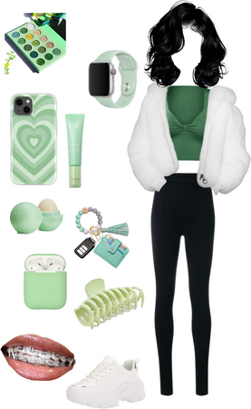 green girl 💚💚💚🟢🟢🟢🟩🟩🟩