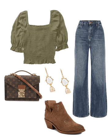 olive outfit