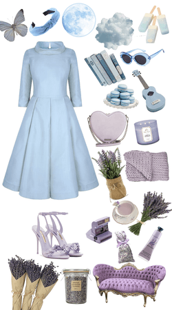 Baby Blue & Lavender
