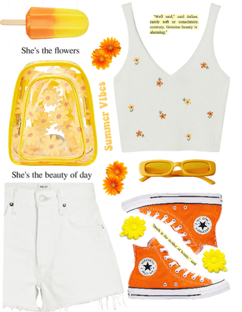 Summer Vibes - Orange Daisy