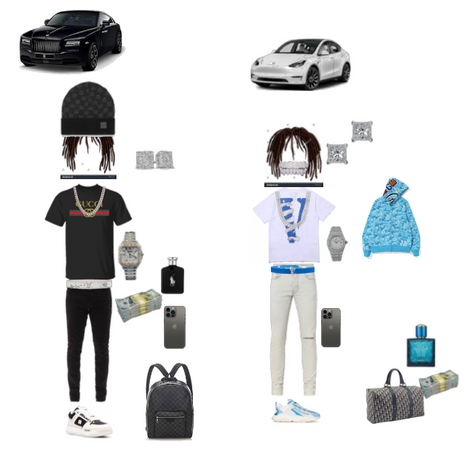 Outfits ive wore exept the cars and the black LV B