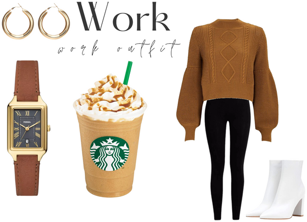 fall work outfit