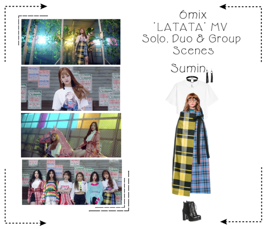 《6mix》'LATATA' Music Video-Sumin 3rd Outfit Scene