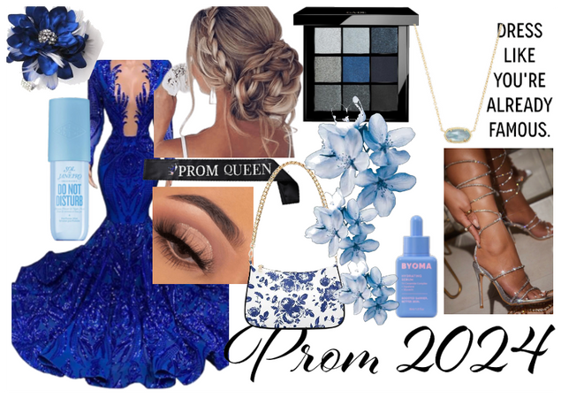 Blue Prom Theme