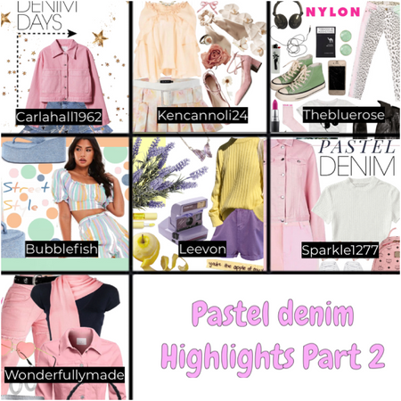Pastel denim highlights part 2