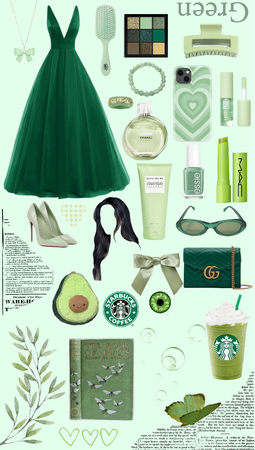 sage green themed outfit, aesthetic, wedding vibe