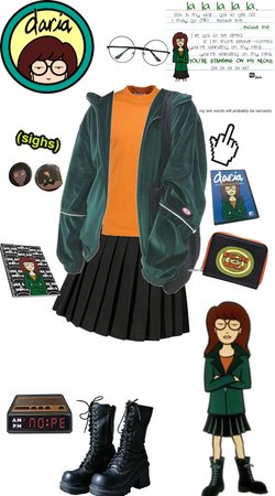 Daria inspired outfit