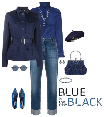 Blue is the new black