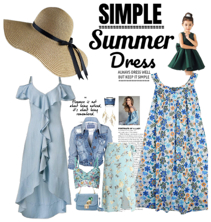 Simple summer dress