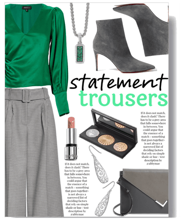 Statement trousers