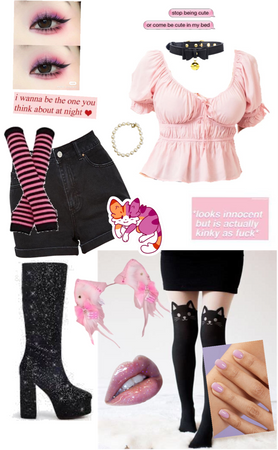 21st birthday outfit 2. pink cat
