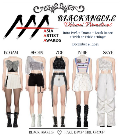 BLACK ANGELS | Asia Artist Awards