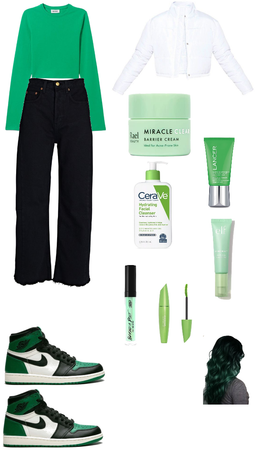 green outfit for teens