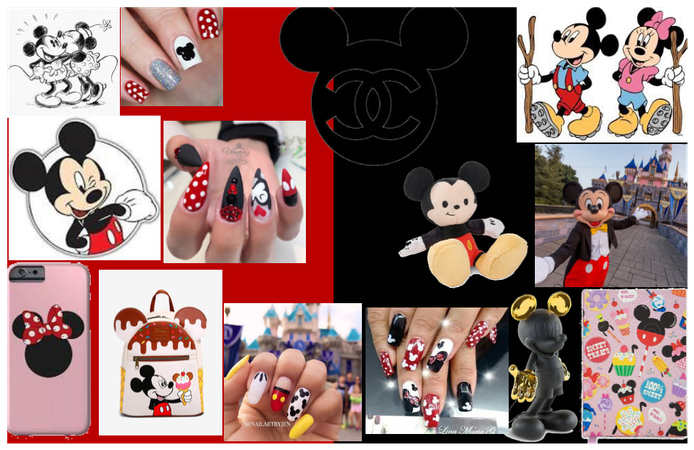 mickey mouse and mini