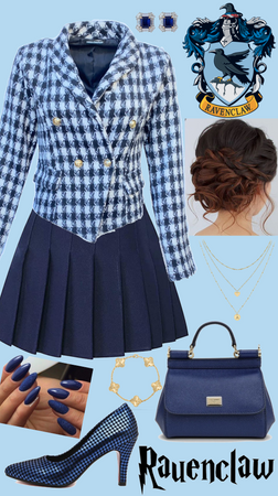 Ravenclaw Houndstooth