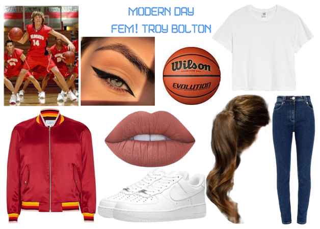 modern day characters 33: fem! Troy Bolton