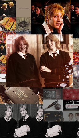 Fred and George Weasley aesthetic