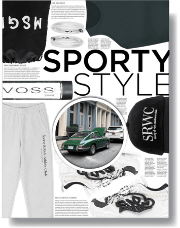 sporty casual 🖤
