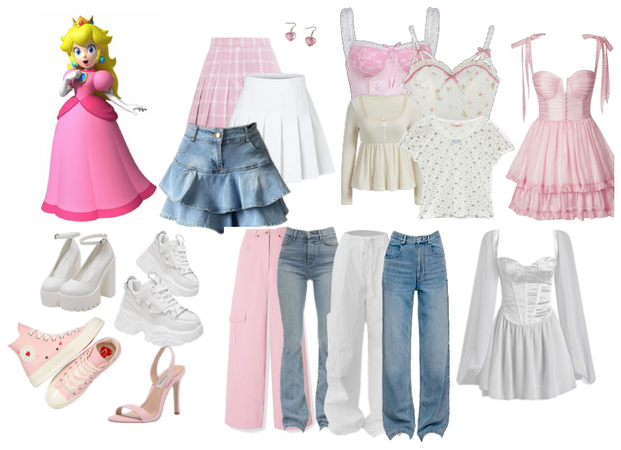 Princess Peach's Wardrobe