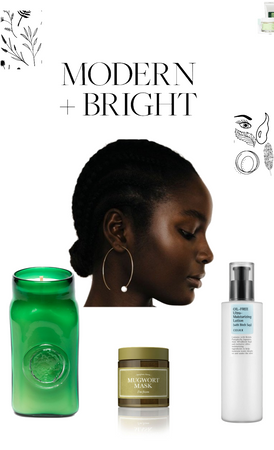 Modern & Bright-Green Skincare