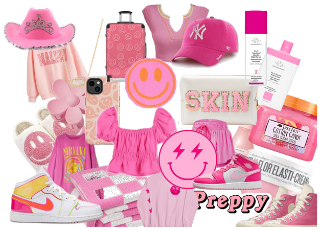 pink preppy 🩷