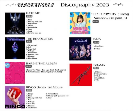 Discography 2023