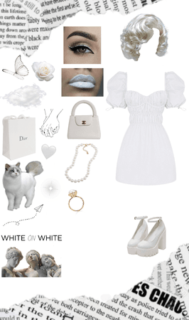🕊NEW POST🕊 \white look/