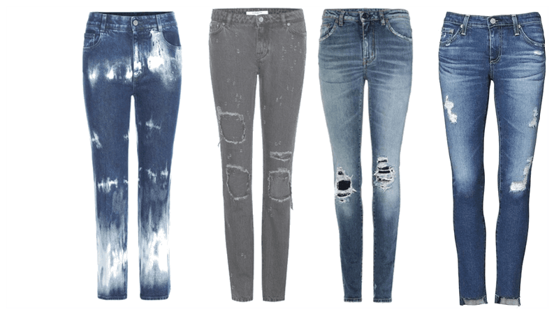 Patterened Jeans