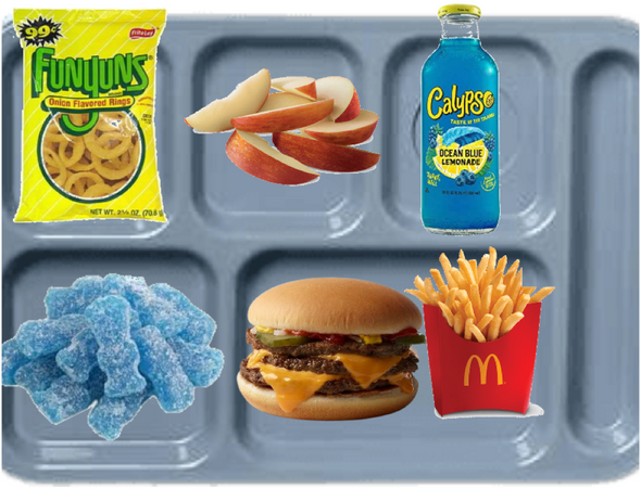 The lunch tray