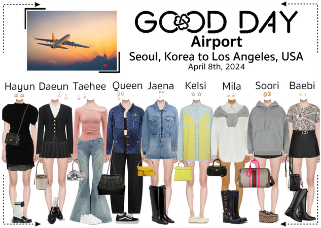 GOOD DAY (굿데이) [AIRPORT] Seoul to Los Angeles