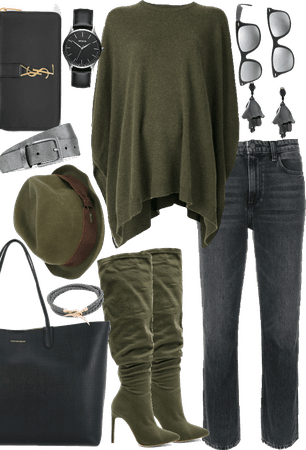 Olive outfit
